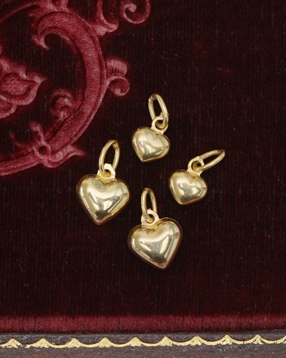 14k Gold Heart Charm