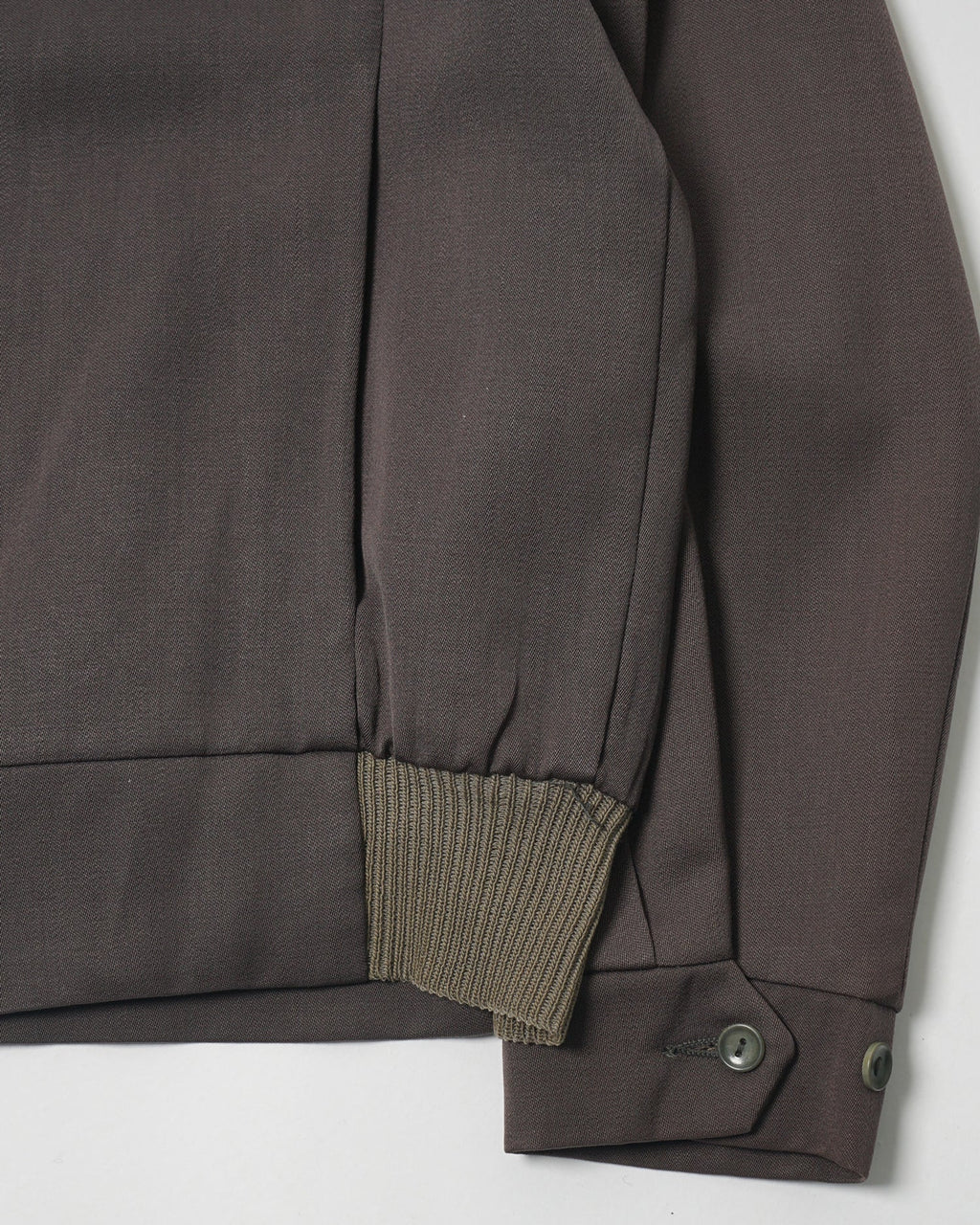 1950's Rayon Gabardine Zip-Up Jacket