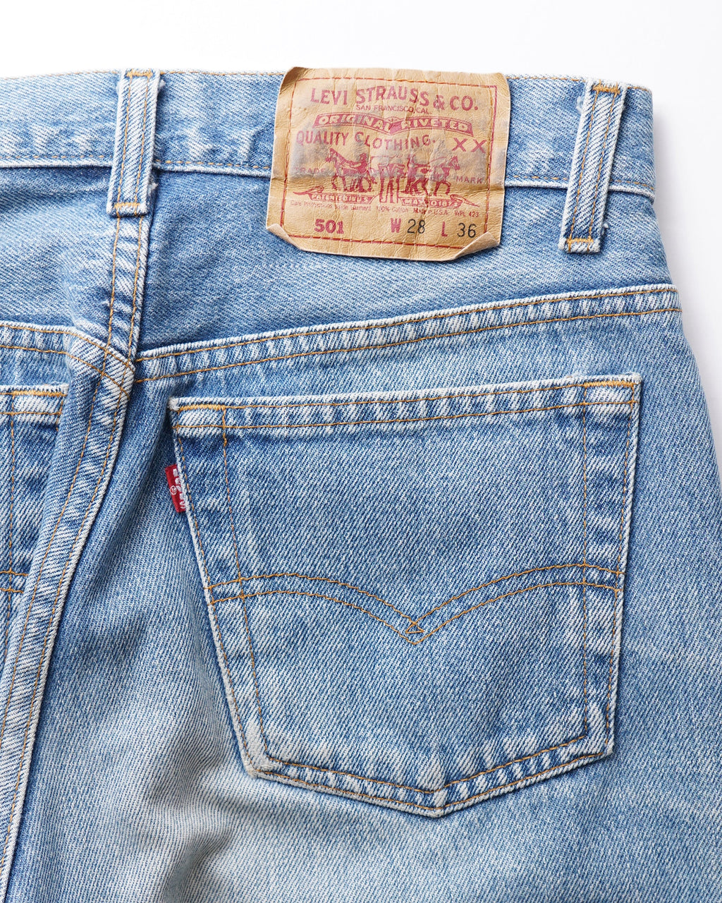 501 Straight Fit Denim Pants / size: 27