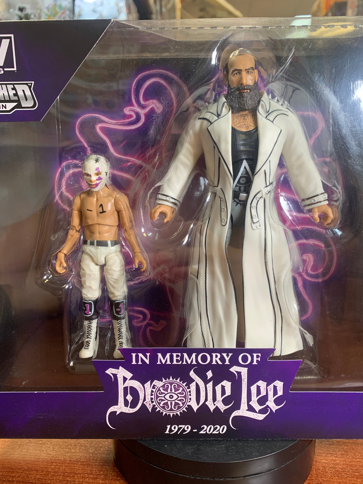 In Memory Of Brodie Lee (All Elite Wrestling AEW, Jazwares) **SEALED**