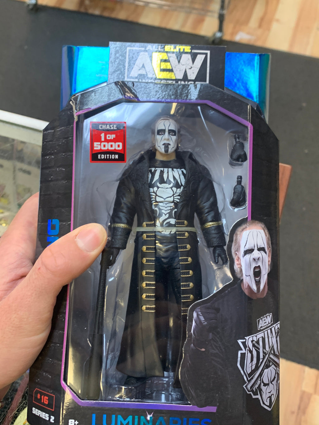 Sting Chase #09 Luminare (AEW All Elite Wrestling, Jazwares) **SEALED**
