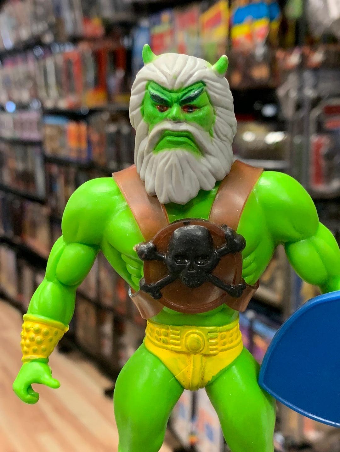 Devilor with Shield & Vest (Vintage Flexatron, Remco)