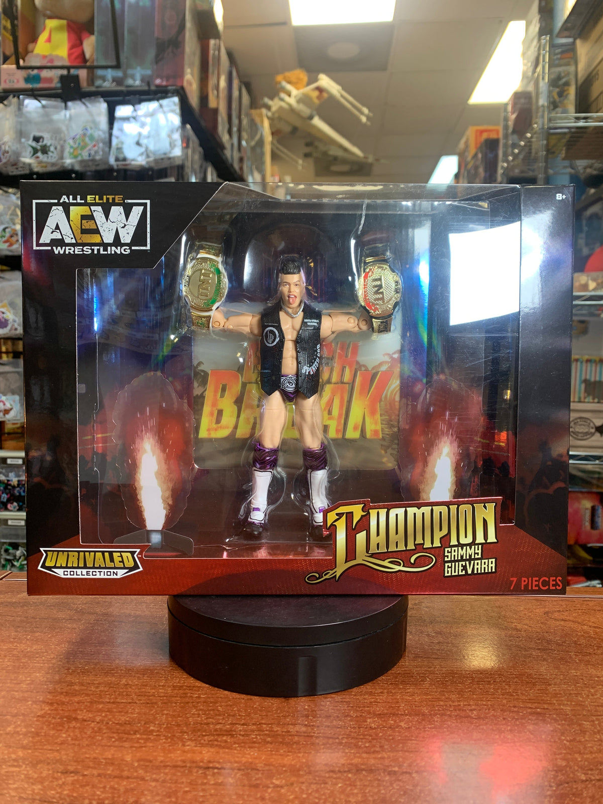 Champion Sammy Guevara #138 (All Elite Wrestling AEW, Jazwares) **SEALED**