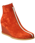 Arche Okolys Leather Wedge Bootie