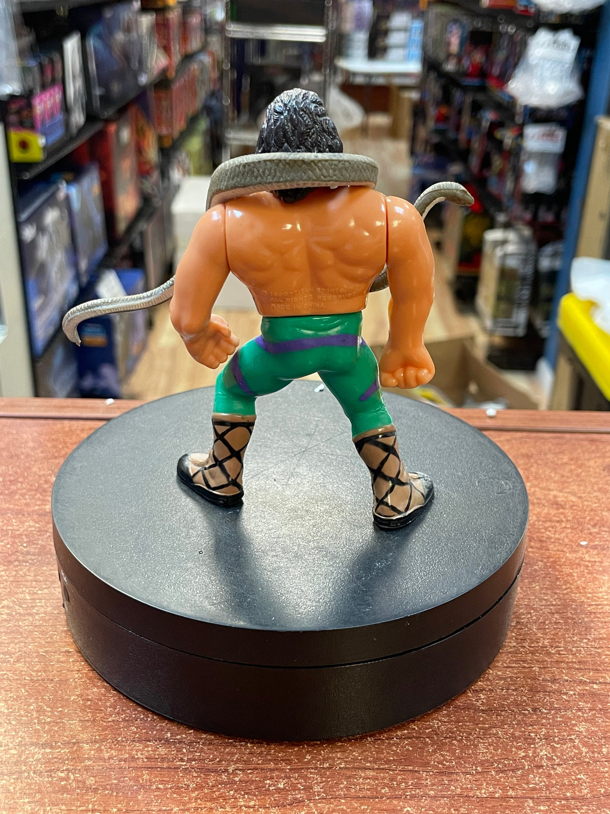 Jake the Snake Roberts (Vintage WWF WWE, Hasbro) COMPLETE