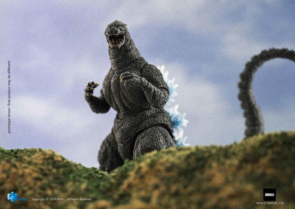 Exquisite Basic Series None Scale 7 Inch Godzilla vs. King Ghidorah Heat Ray Godzilla Hokkaido Ver. Action Figure by HIYA