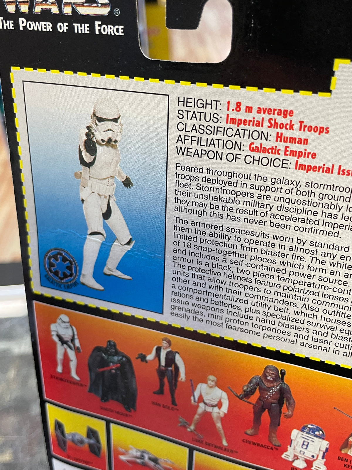 Stormtrooper (Vintage Star Wars, The Power of the Force) SEALED