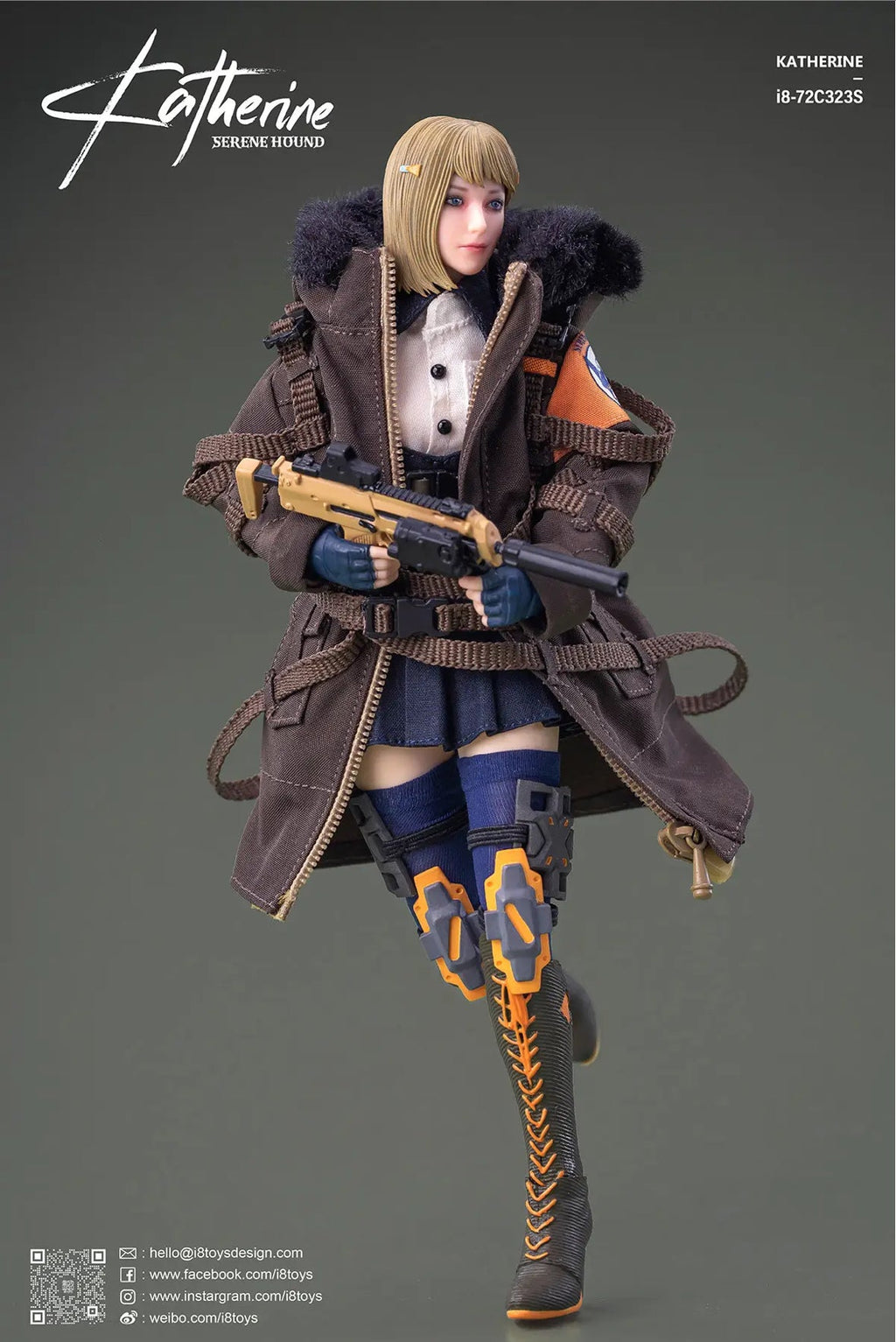 SERENE HOUND 1/12 Series i8-72C323S Katherine Deluxe Version by i8TOYS