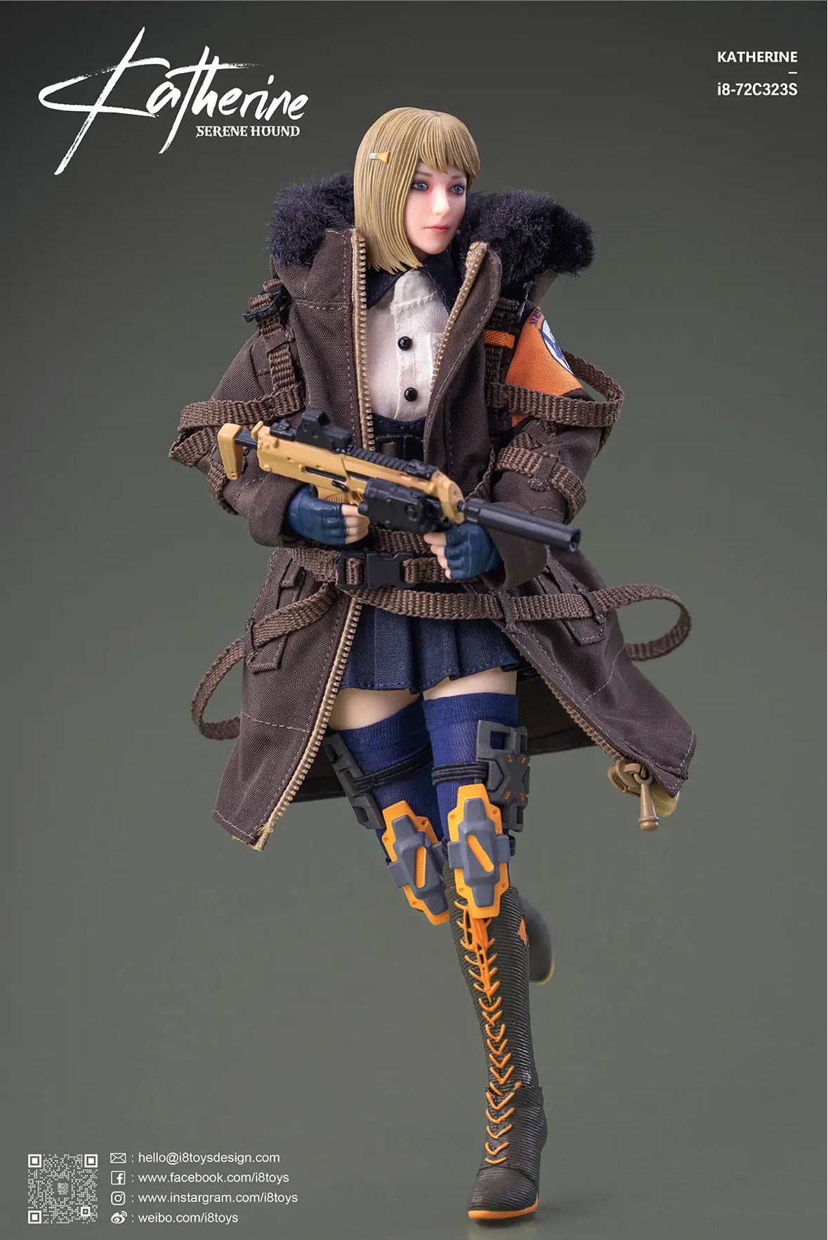 SERENE HOUND 1/12 Series i8-72C323S Katherine Deluxe Version by i8TOYS