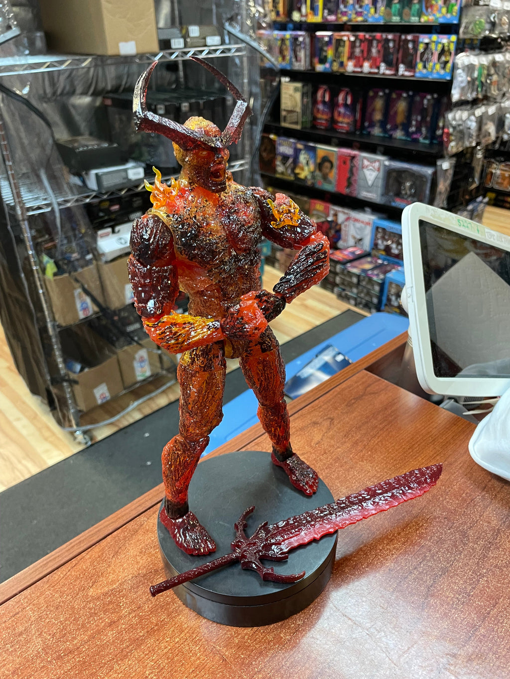 Surtur The Infinity Saga (Marvel Legends, Hasbro) INCOMPLETE