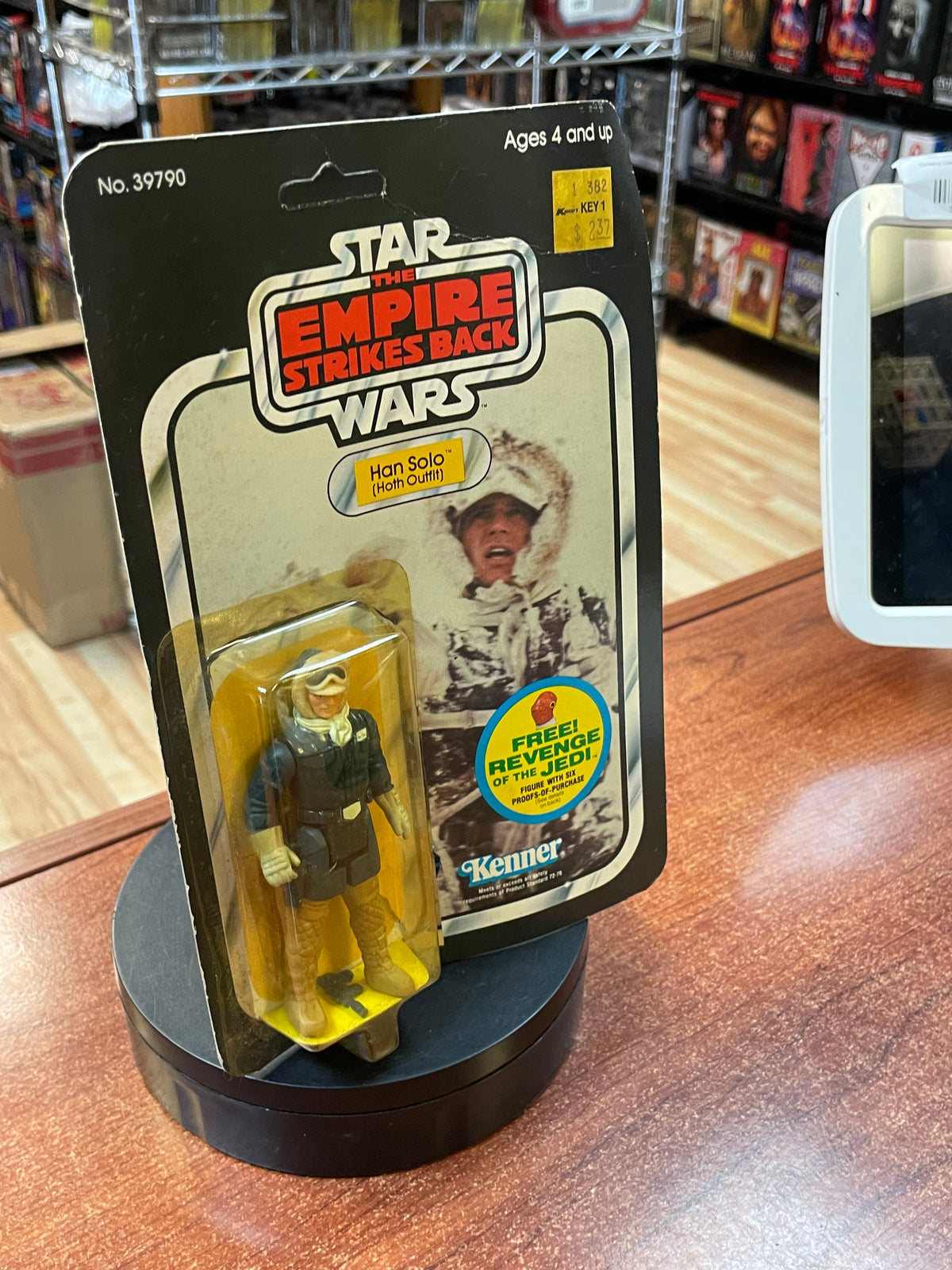 Hoth Han Solo -No Pop (Vintage Star Wars, Kenner) **NEW**