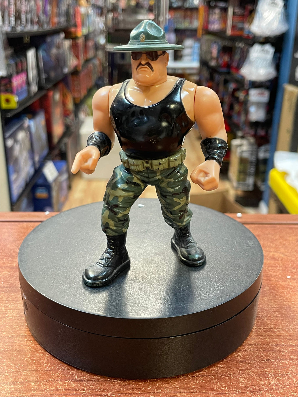 Sgt Slaugher (Vintage WWF WWE, Hasbro) COMPLETE