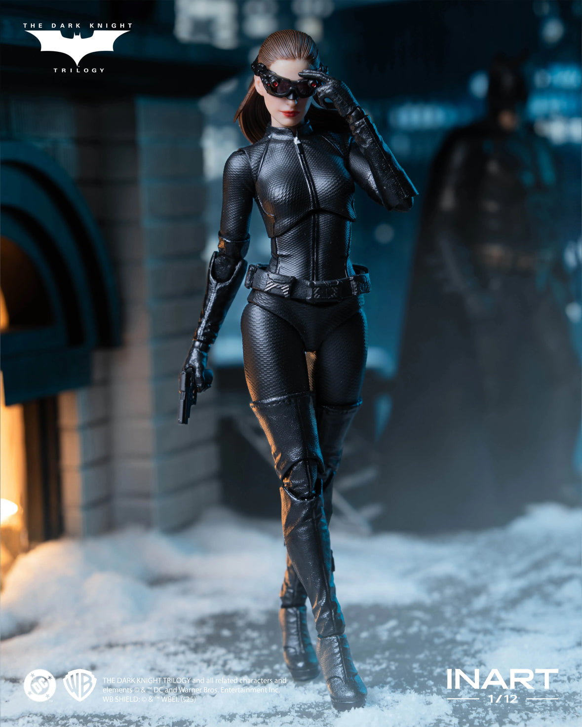 The Dark Knight Rises Catwoman 1/12 Action Figure by INART