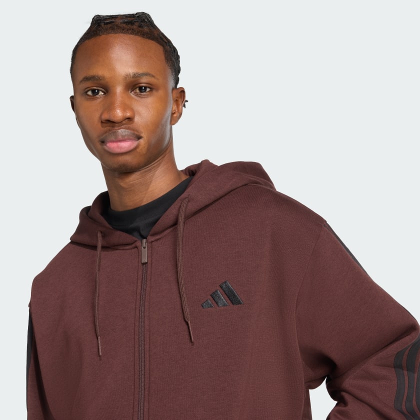 Men's adidas Essentials 3-Stripes Fleece Hoodie