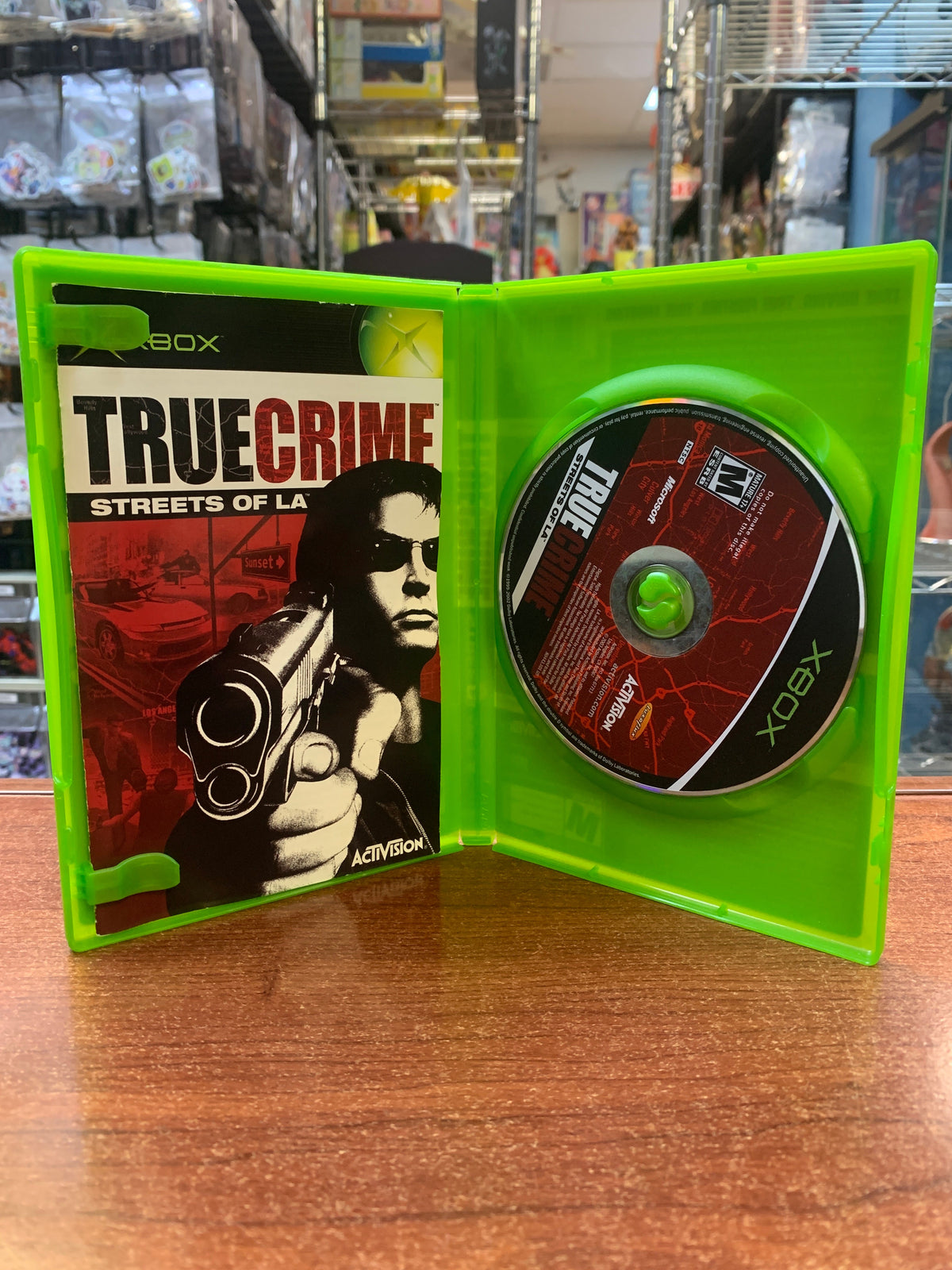 True Crime Streets of LA (Xbox, Activision, Video Game) **TESTED**