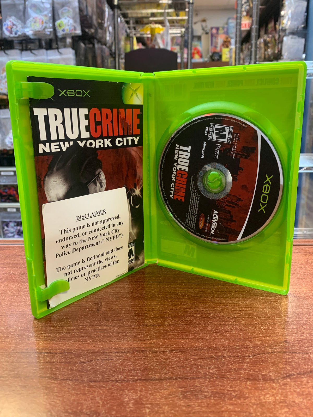 True Crime New York City (Xbox, Activision, Video Game) **TESTED**