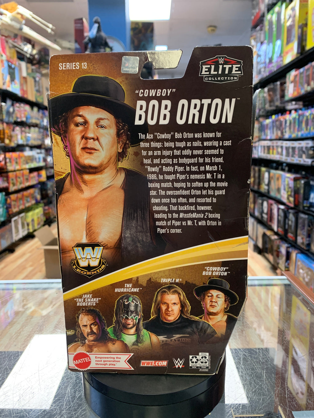 Cowboy Bob Orton (WWE Elite Legends, Mattel)