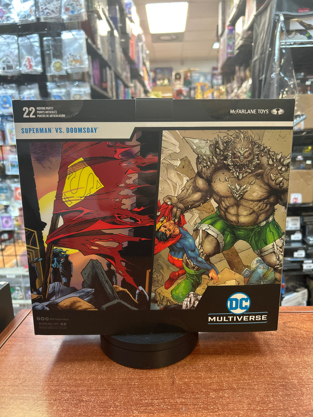 Superman vs Doomsday (DC Multiverse, McFarlane) **SEALED**