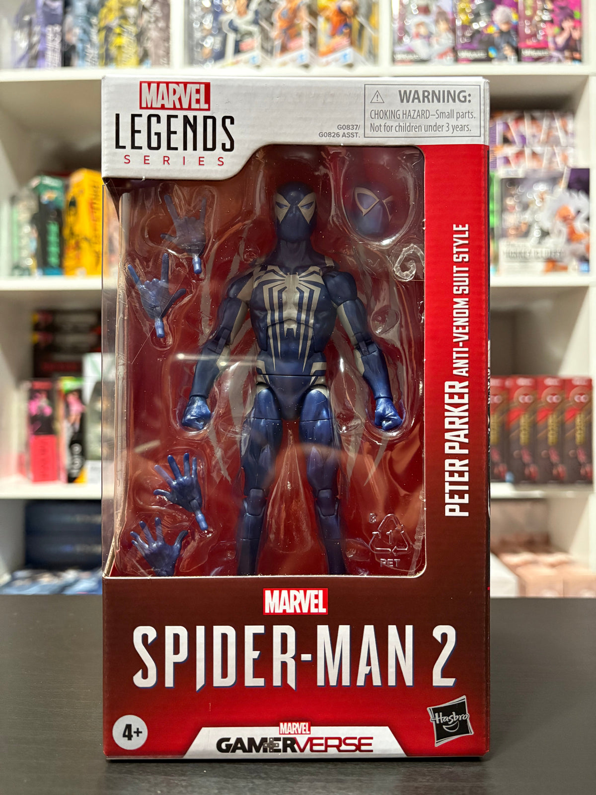 Spider-Man 2 Marvel Legends Gamerverse Peter Parker Anti-Venom Suit by Hasbro
