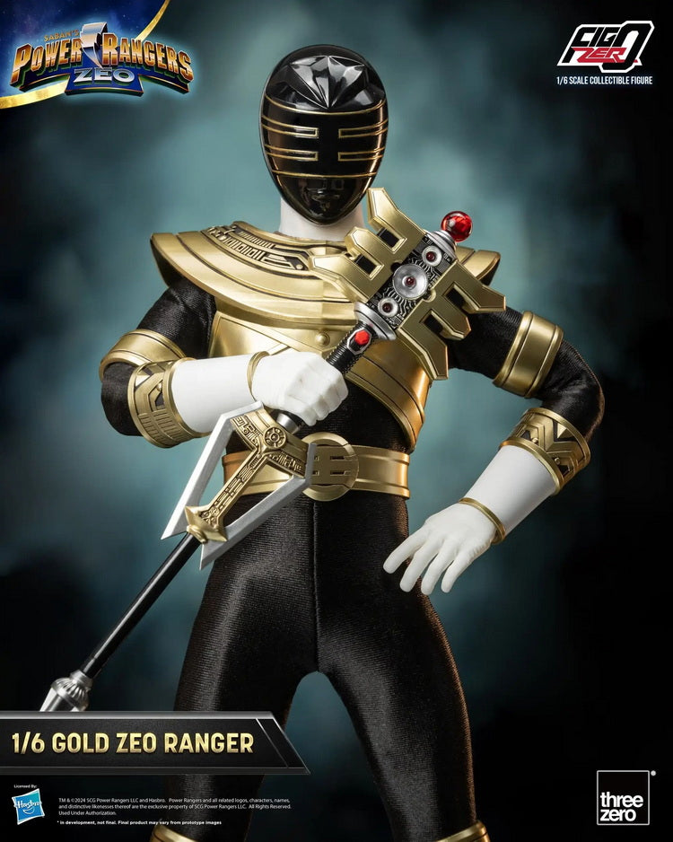 FigZero Gold Zeo Power Ranger - Power Rangers Zeo
