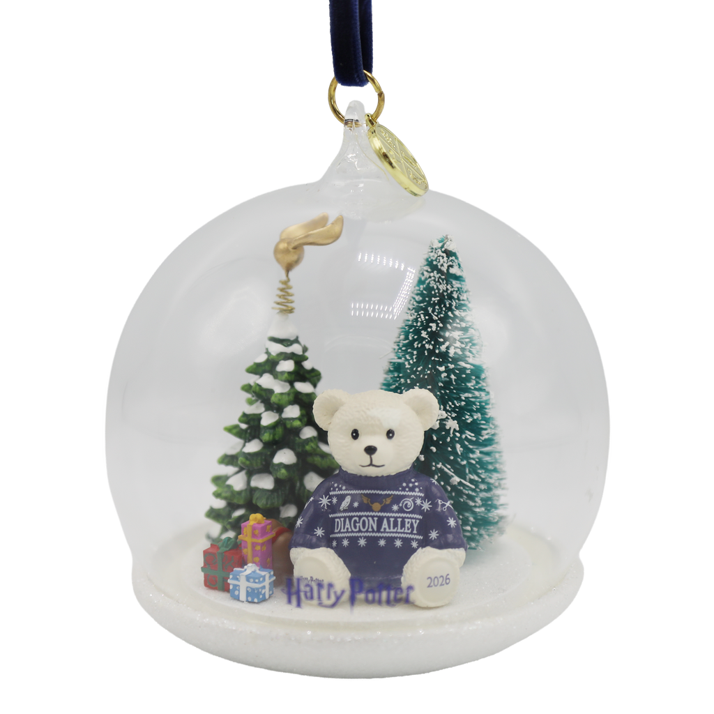 Diagon Alley Christmas Globe Decoration