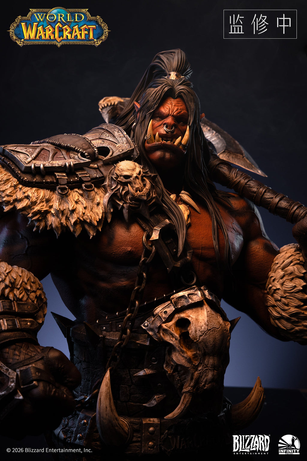 World of Warcraft: Grommash Hellscream 1/3 Scale Bust