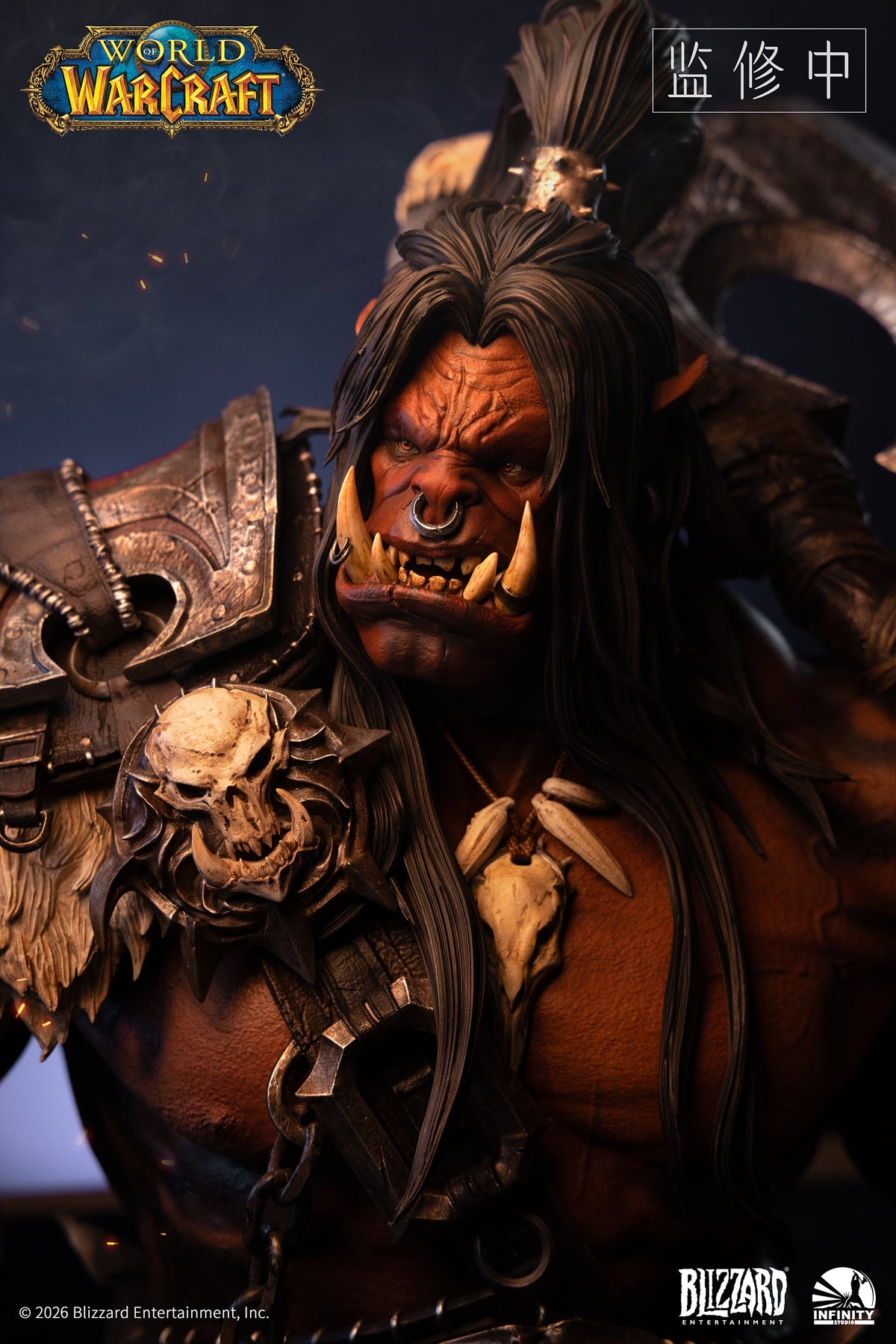 World of Warcraft: Grommash Hellscream 1/3 Scale Bust