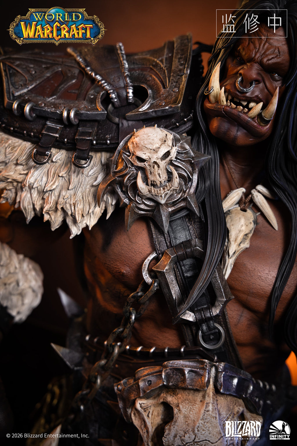 World of Warcraft: Grommash Hellscream 1/3 Scale Bust