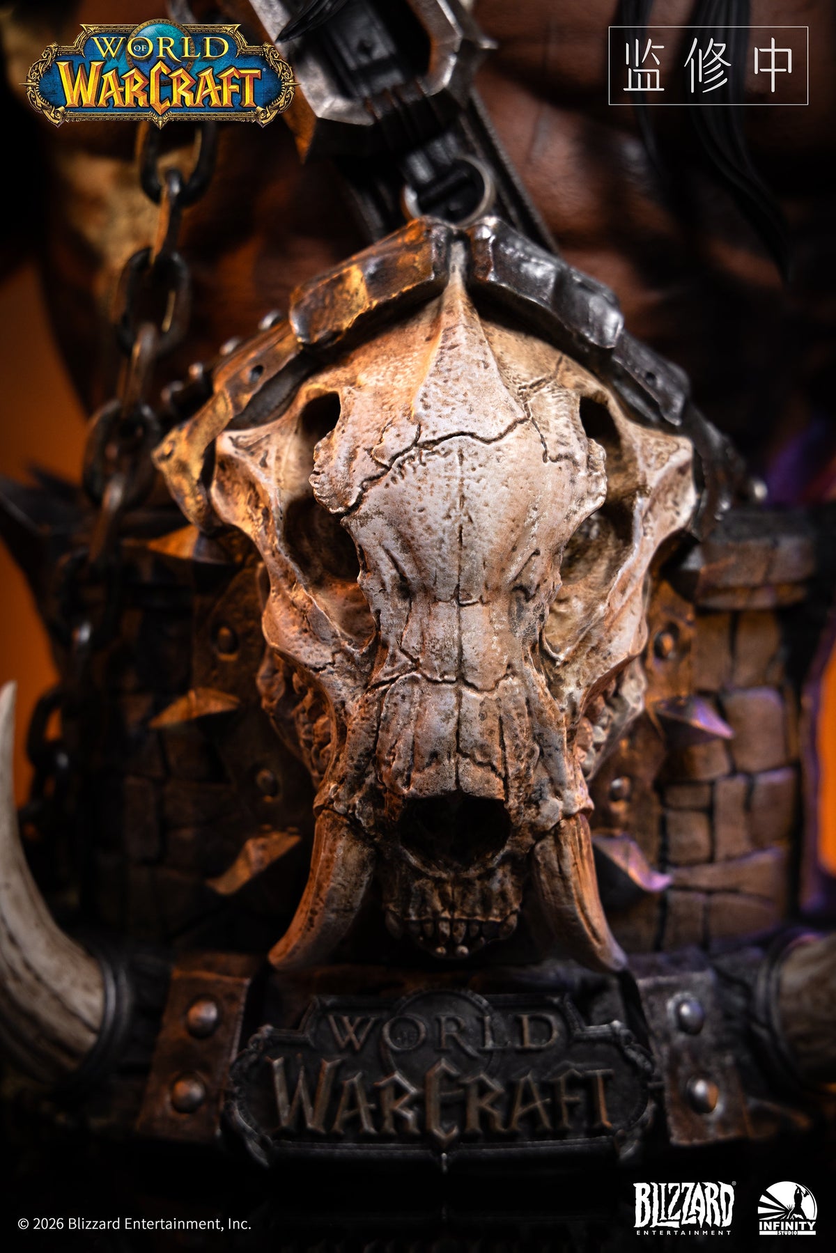 World of Warcraft: Grommash Hellscream 1/3 Scale Bust