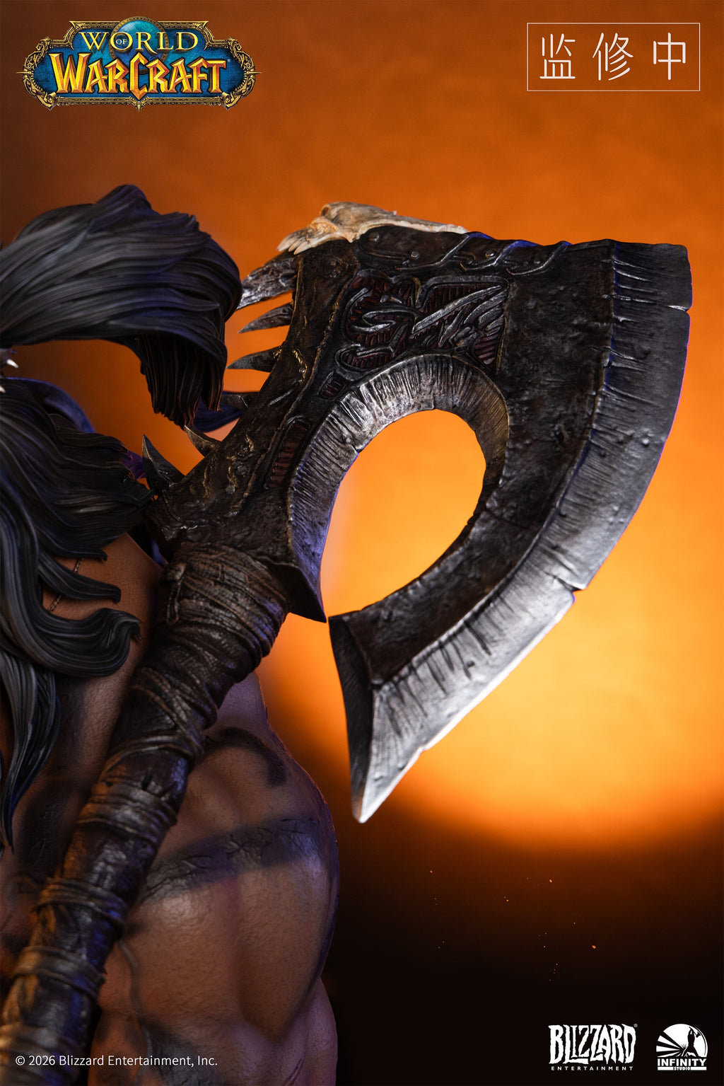 World of Warcraft: Grommash Hellscream 1/3 Scale Bust