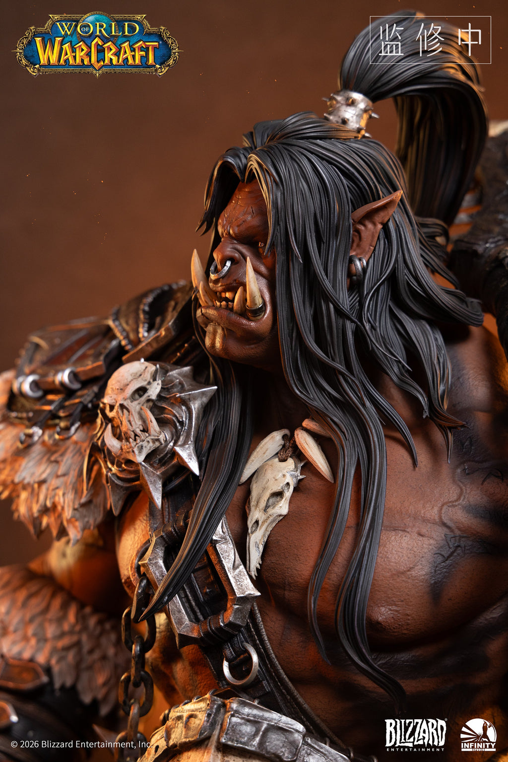 World of Warcraft: Grommash Hellscream 1/3 Scale Bust
