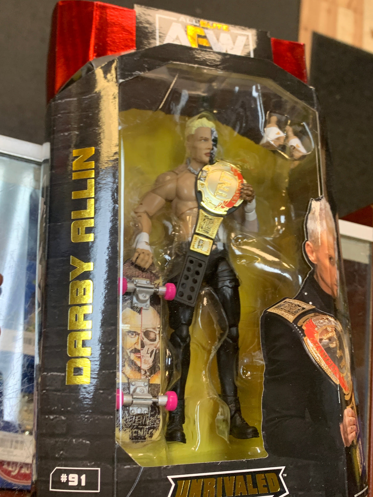 Darby Allin #91 (AEW Unrivaled Collection, Jazwares) **SEALED**