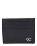 Gancini Leather Card Holder