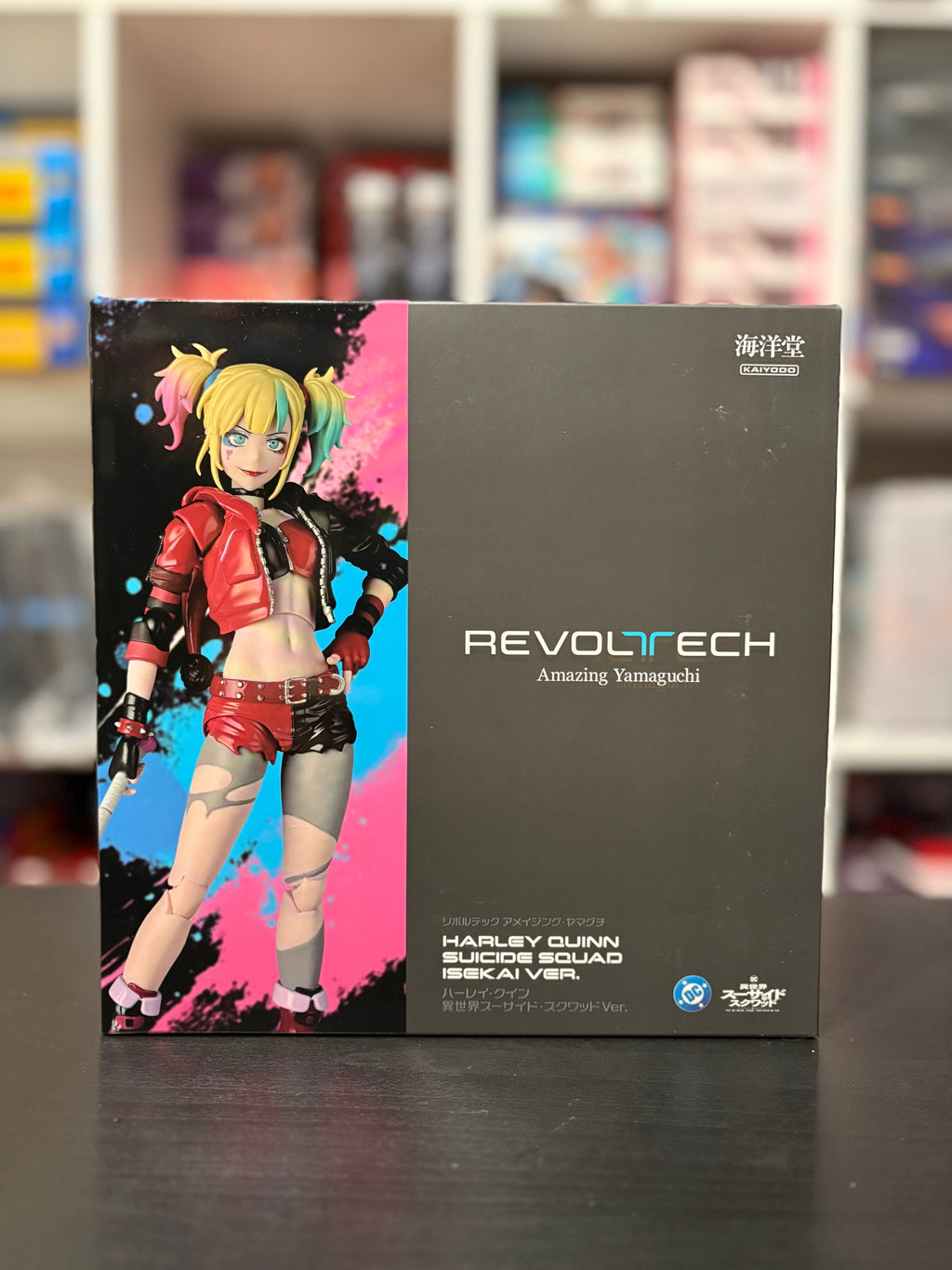 Revoltech Amazing Yamaguchi Harley Quinn Suicide Squad ISEKAI Ver. By Kaiyodo