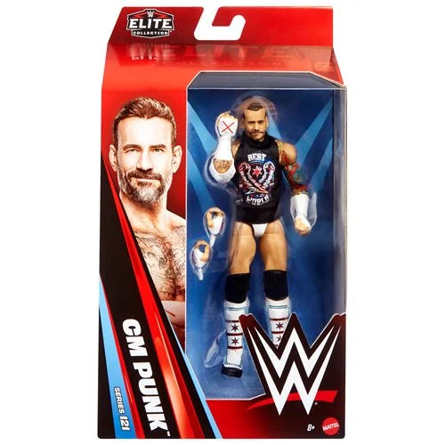CM Punk (WWE Elite 121, Mattel) SEALED