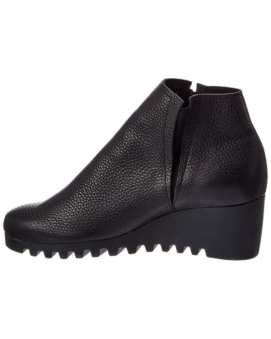 Arche Larkya Leather Wedge Bootie