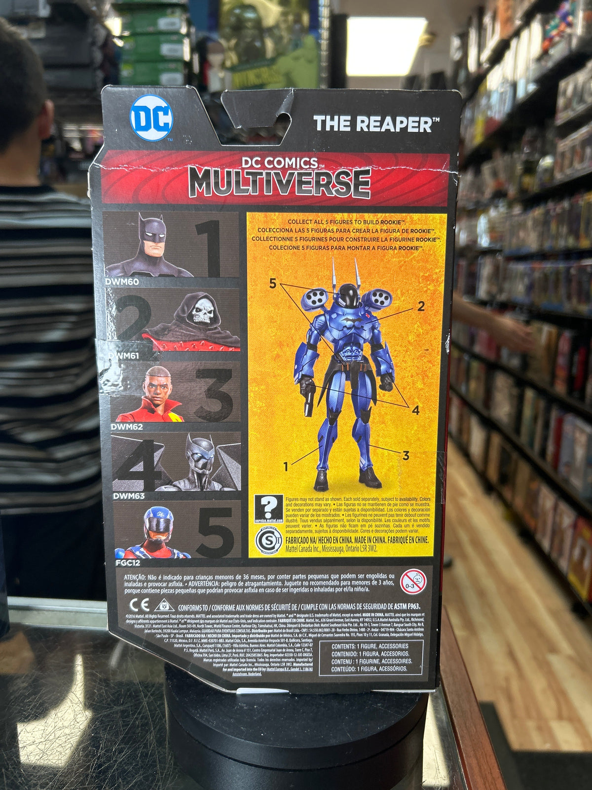 Reaper -BAF Rookie- (DC Multiverse, Mattel) **SEALED**