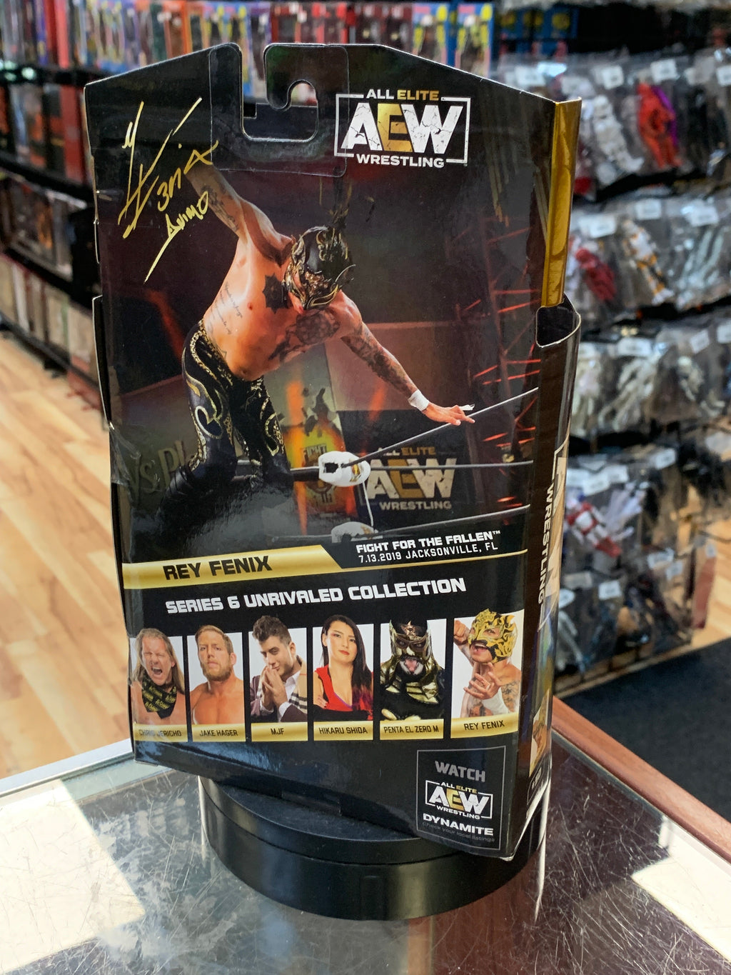 Rey Fenix #50 (AEW Unmatched Collection, Jazwares) **SEALED**