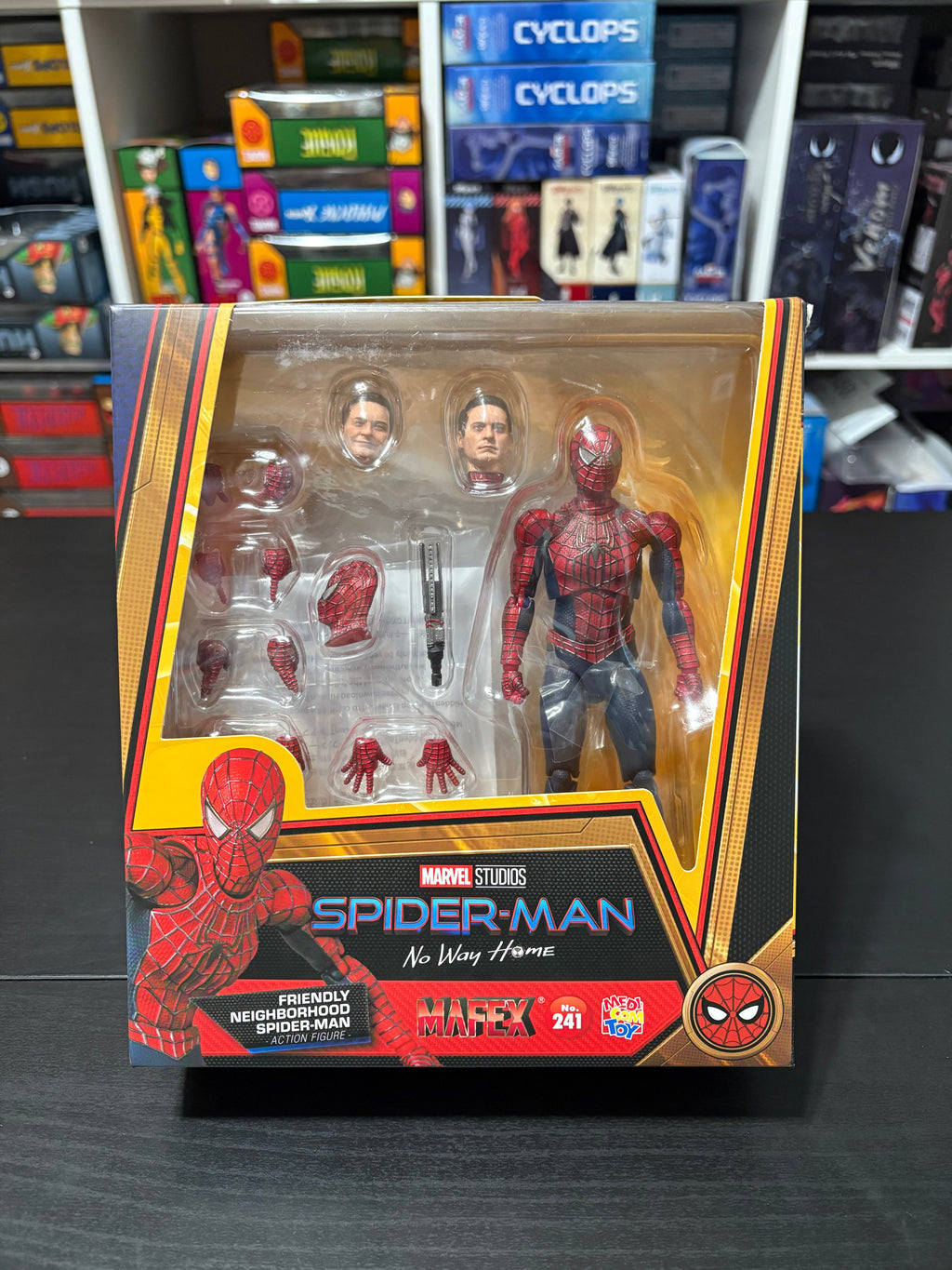 (Restock arriving soon!) MAFEX No.241 Friendly Neighborhood Spider-Man by Medicom