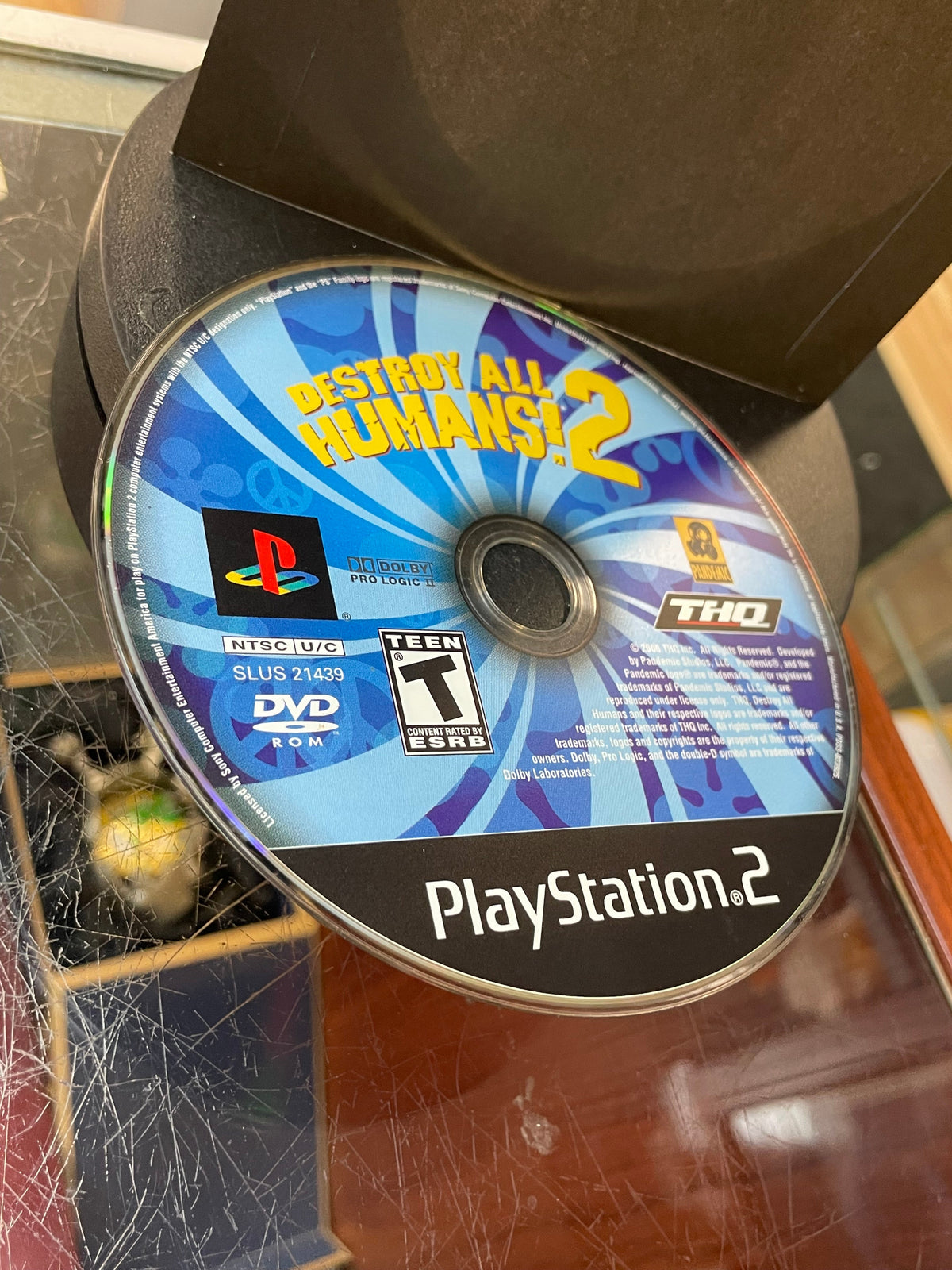 Destroy All Humans 2 (Sony Playstation PS1, Video Games) **TESTED**