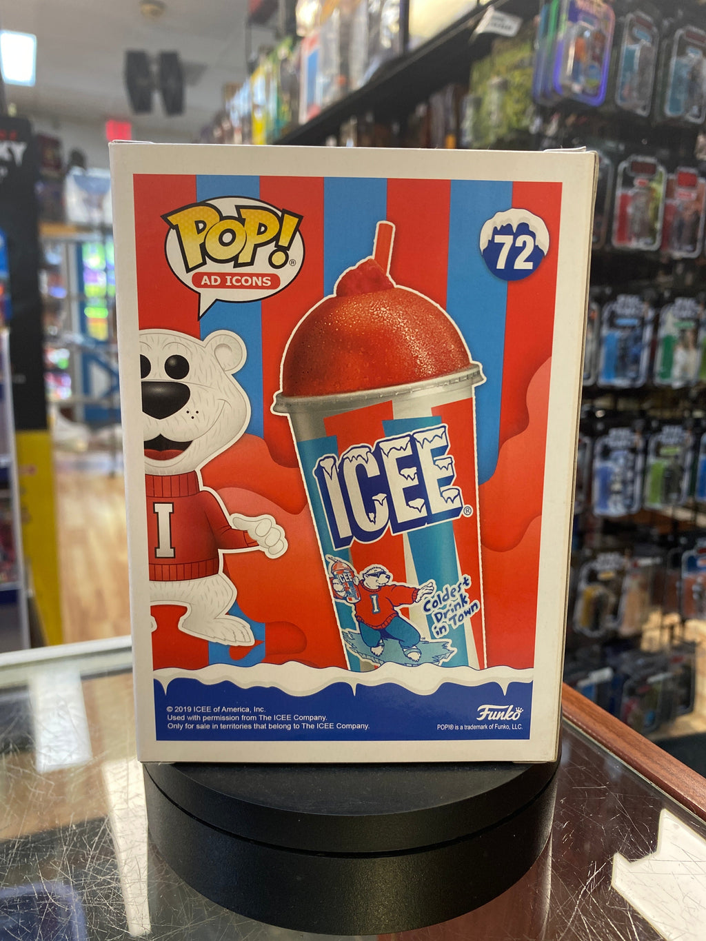Icee Polar Bear #72 (Funko Pop, Icee)