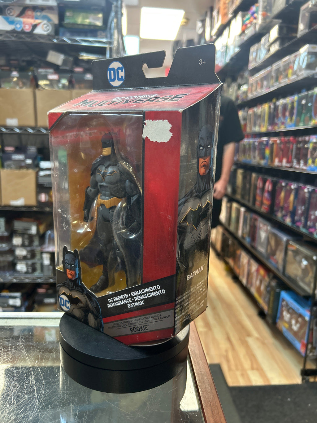 Rebirth Batman -BAF Rookie- (DC Multiverse, Mattel) **SEALED**