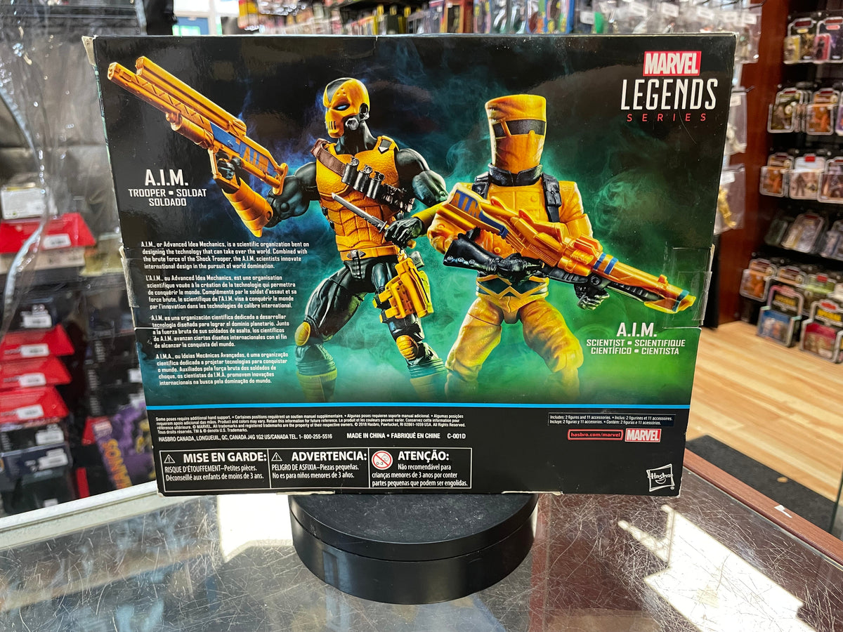 AIM Scientist & AIM Trooper (Marvel Legends, Hasbro) *SEALED*