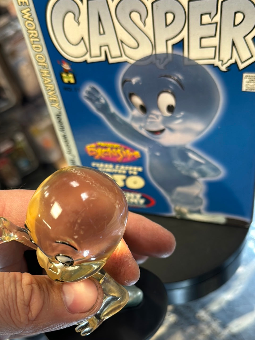 Clear Casper MIni Marquette 242/250 (World of Harvey, Casper Teeny Weeny) Open Box