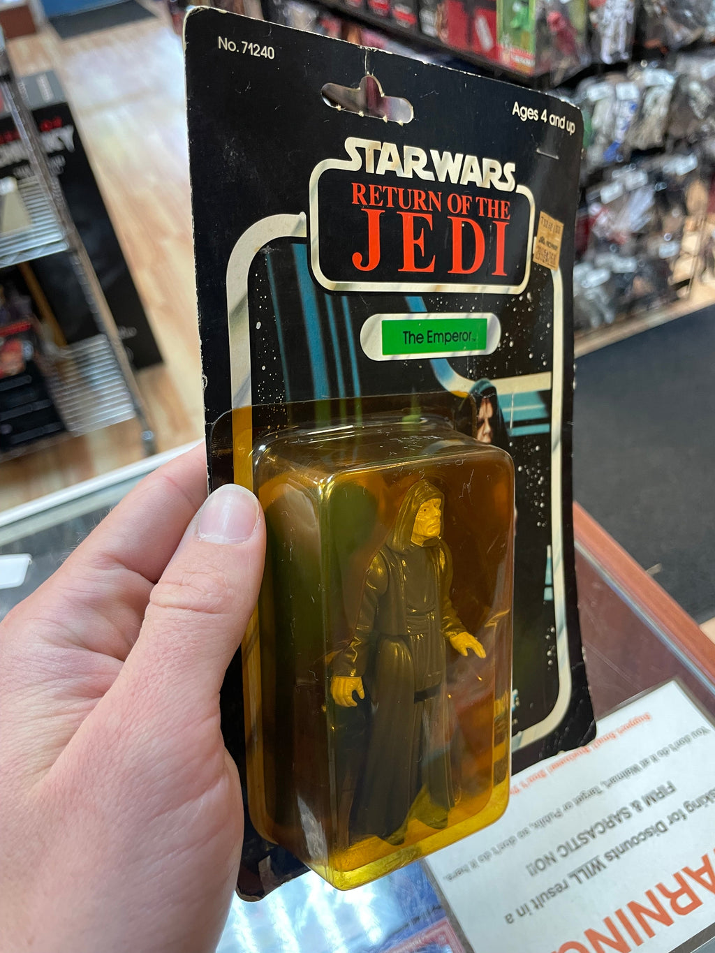 The Emperor ROTJ  9510 (Vintage Star Wars, Kenner) **SEALED**