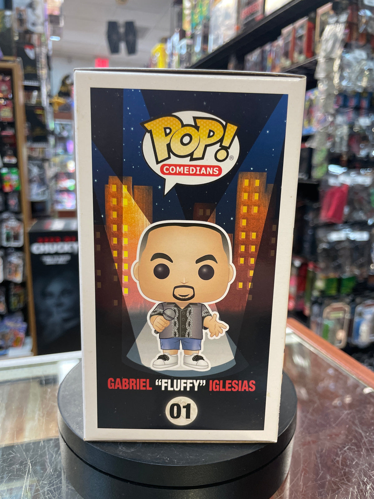Gabriel "Fluffy" Iglesias Signed  (Funko Pop, Comedians) **Fluffy Shop Exclusive**