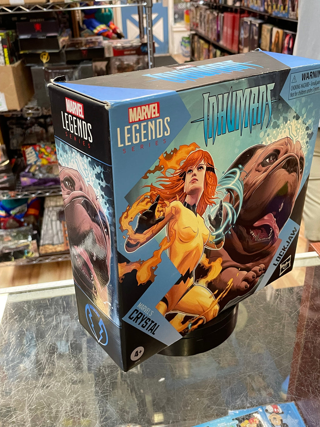 Lockjaw & Crystal (Marvel Legends, Hasbro) **SEALED**