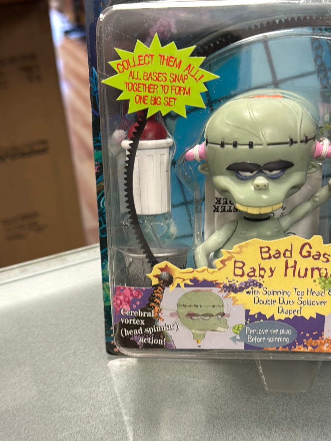 Bad Gas Baby Human (Vintage Toonsylvania, Toy Island) SEALED