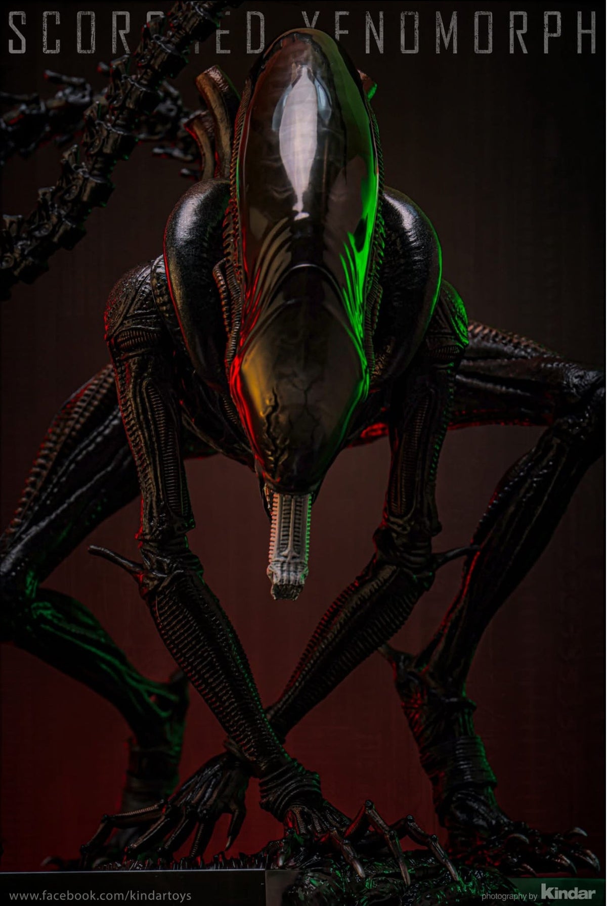 READY🔥Hot Toys MMS784 Alien: Romulus 1/6th scale Scorched Xenomorph Collectible Figure