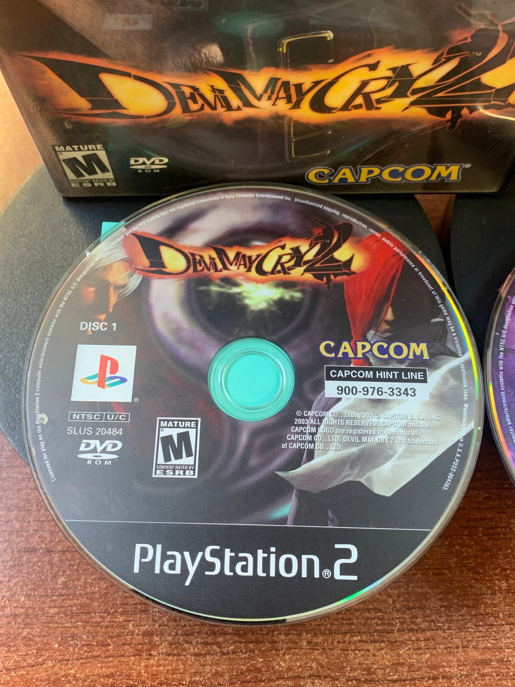 Devil May Cry 2 #0393(PS2 Sony Playstation, Video Game) **TESTED**